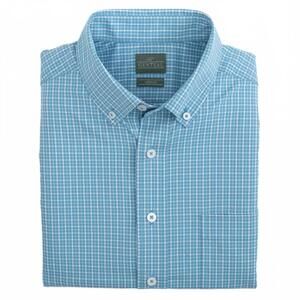 NEW GENTEAL men's douglas performance shirt in cascade